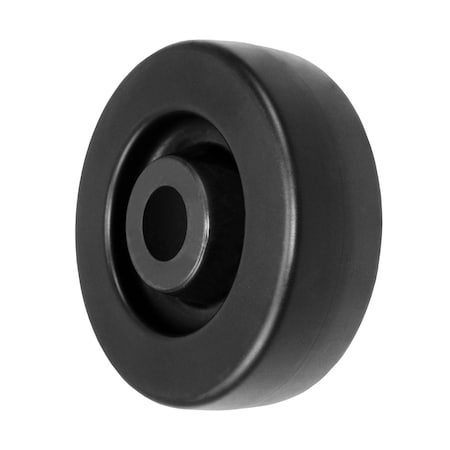 Casterhq Polyolefin Wheel 6"x2", Roller Bearing, 700 LBS Capacity CB-PO62